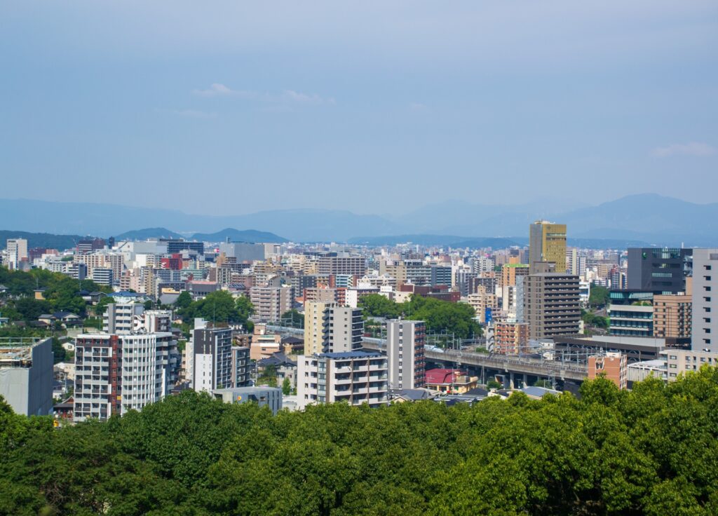 熊本市の風景